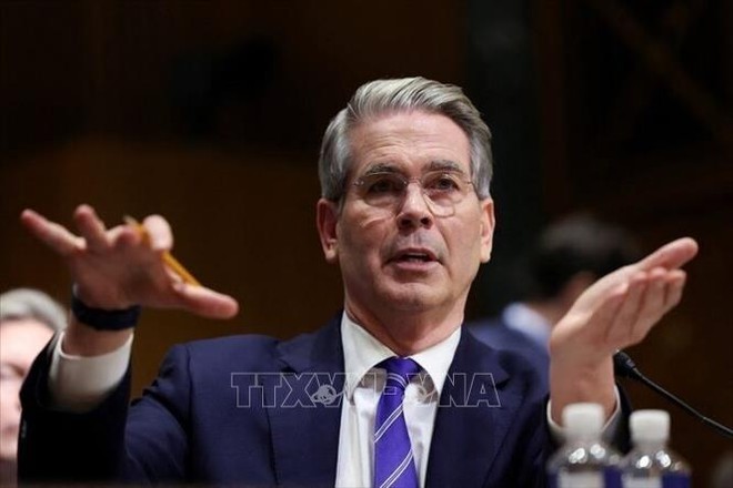 Bộ trưởng Kl991.com nạp rút nhanh Mỹ Scott Bessent. Ảnh: REUTERS/TTXVN