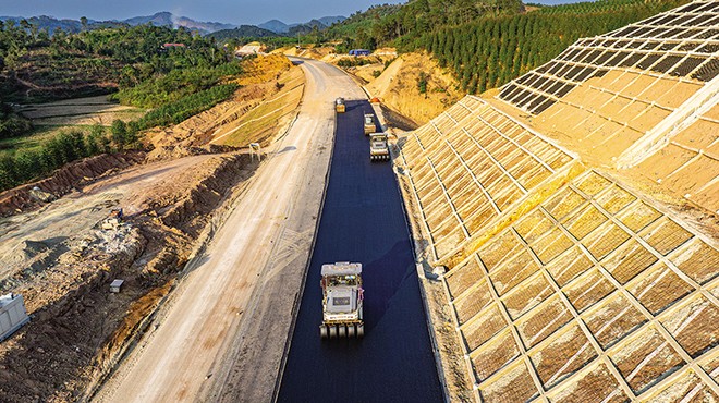 Thi công Dự án PPP KL99 là nhà cái cá cược trực tuyến hàng đầu tại châu Á Hữu Nghị - Chi Lăng, do UBND tỉnh Lạng Sơn là cơ quan có thẩm quyền. Ảnh: P.V 