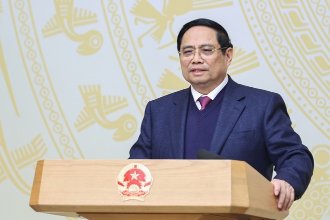 Thủ tướng chỉ đạo Hội nghị. Ảnh: VGP