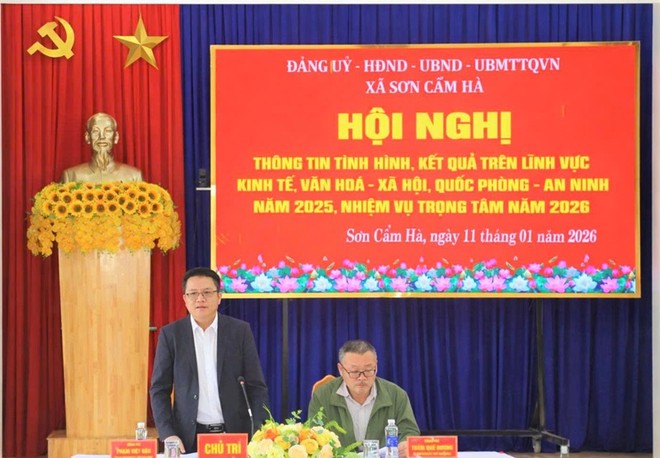 Lãnh đạo xã Sơn Cẩm Hà thông tin về tình hình, kết quả trên lĩnh vực Kl992 cổng game cá cược, Trang Chủ KL99Com Số 1 Link Đăng Ký KL999, quốc phòng an ninh năm 2026 và triển khai nhiệm vụ trọng tâm năm 2026. 