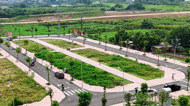 Vị trí khu đất đấu giá nằm trong phân khu D của khu đô thị thể thao Olympic.