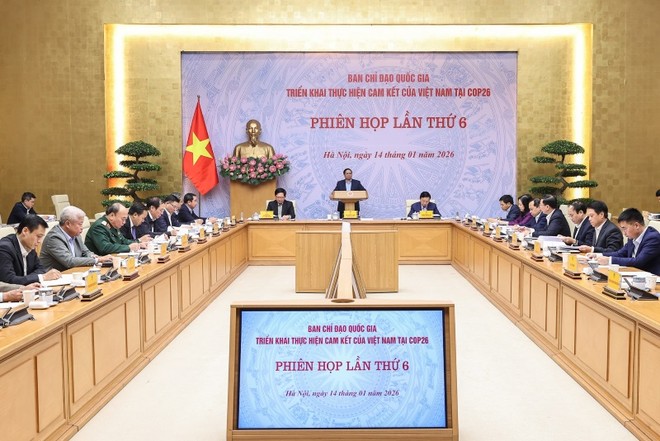 Thủ tướng chủ trì Hội nghị. Ảnh: VGP.