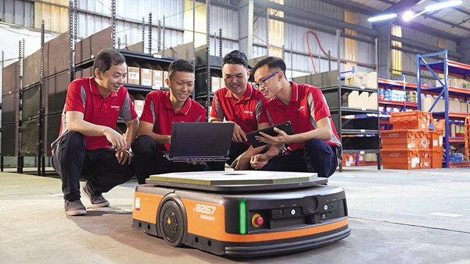 Viettel Post đang hướng đến mục tiêu dẫn đầu thị phần chuyển phát và nằm trong nhóm Kl991.com World Cup 2026 Chính Thức logistics hàng đầu Việt Nam. Ảnh: V.T 