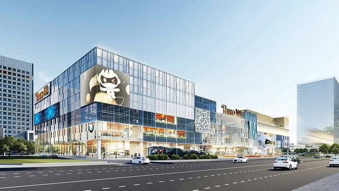 Trung tâm thương mại - Dịch vụ và Mua sắm THISO Mall do Công ty Đại Quang Minh (Thadico, thuộc Thaco Group) phát triển 