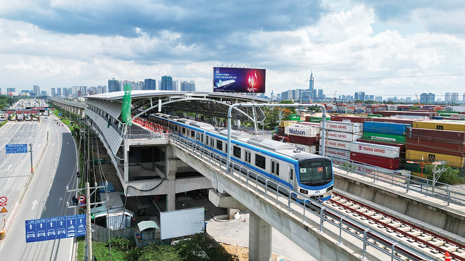 Metro số 1 Bến Thành-Suối Tiên.