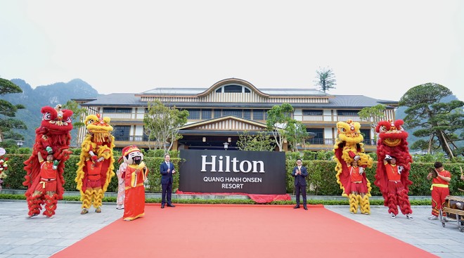 Yoko Onsen Quang Hanh chính thức được bàn giao vận hành cho Hilton sáng 12/2