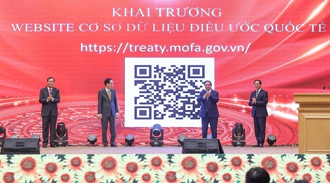 Bộ Ngoại giao khai trương Cơ sở dữ liệu quốc gia về điều ước quốc tế vào ngày 29/12/2025.