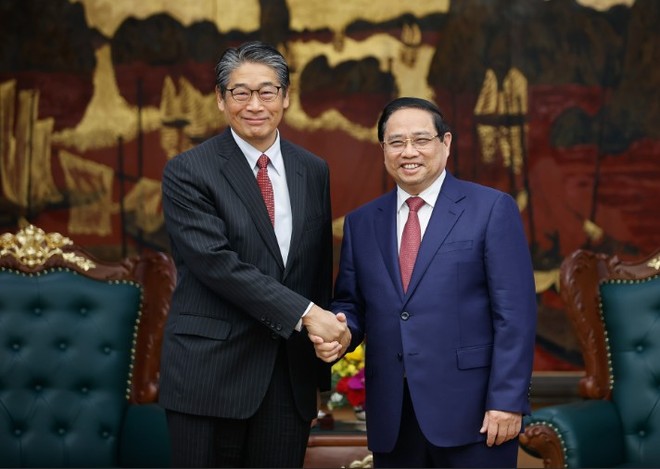 Thủ tướng Kl993 ưu đãi thưởng hấp dẫn Phạm Minh Chính tiếp Đại sứ Nhật Bản tại Việt Nam Ito Naoki - Ảnh: VGP.
