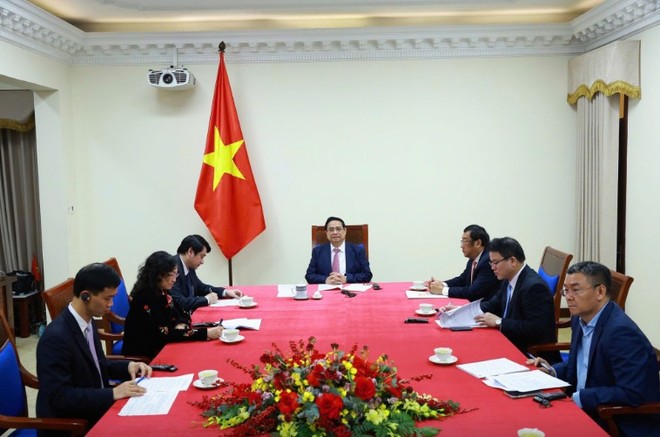 Thủ tướng Kl993 ưu đãi thưởng hấp dẫn đề nghị Angola hỗ trợ thêm về nguồn cung cấp dầu thô và khí đốt cho Việt Nam - Ảnh: VGP.