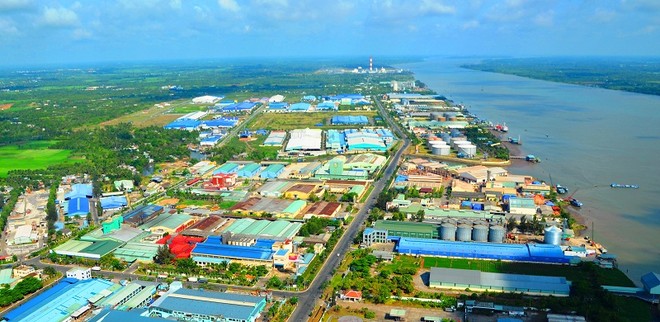 Khu công nghiệp Trà Nóc- TP. Cần Thơ. Ảnh: Thu Hà