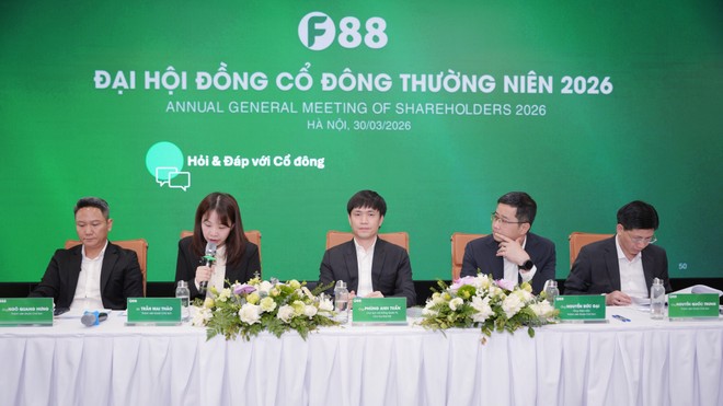 ĐHĐCĐ F88: Mục tiêu Kl99 nổ hũ 1.133 tỷ động, dự kiến chuyển sang sàn HOSE cuối năm 2026