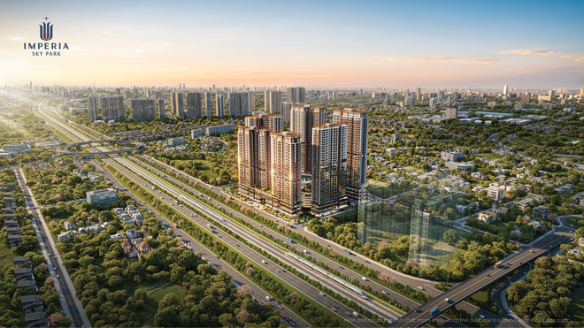 Ảnh phối cảnh dự án Imperia Sky Park