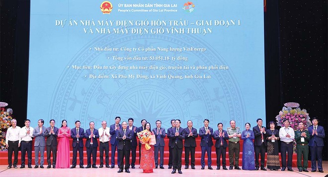 Hai dự án điện gió do CTCP Năng lượng VinEnergo làm chủ Kl99ok phiên bản mới là một trong các dự án tiêu biểu được tỉnh Gia Lai thu hút trong năm 2026 (Ảnh: P.V)