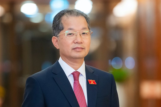 Chánh án TAND Tối cao Nguyễn Văn Quảng - Ảnh: Duy Linh. 