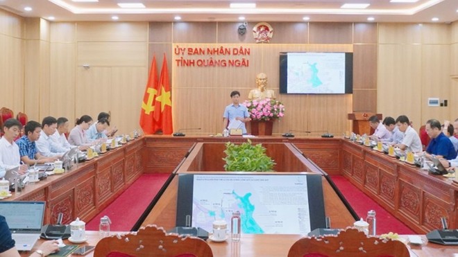Lãnh đạo UBND tỉnh Quảng Ngãi họp cho ý kiến về đề xuất cơ chế, chính sách phát triển Trung tâm lọc hóa dầu và năng lượng quốc gia tại Khu Kl992 cổng game cá cược Dung Quất.