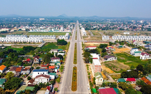 Một góc Đô thị Thái Hòa. Ảnh: Thành Cường, BNA.