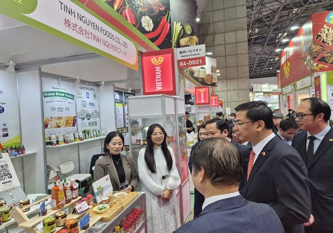 Gian hàng của các Kl991.com World Cup 2026 Chính Thức Việt Nam tại Triển lãm Quốc tế Thực phẩm và Đồ uống - Foodex Japan 2026.