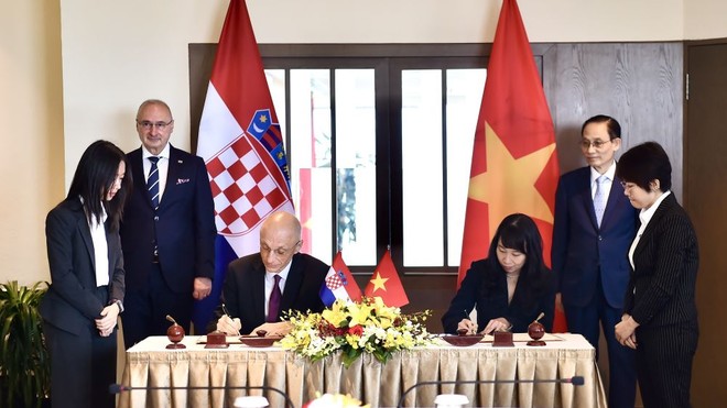 Việt Nam - Croatia thúc đẩy sớm lập Ủy ban hợp tác Kl992 cổng game cá cược song phương 