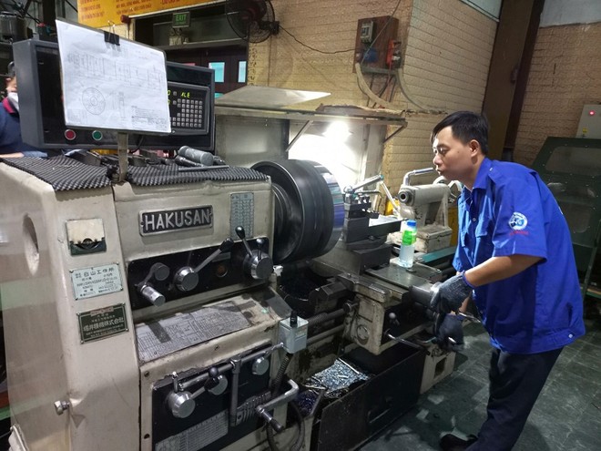 Kl994 nhà cái bóng đá world cup sản phẩm cơ khí chính xác tại một Kl991.com World Cup 2026 Chính Thức ở TP.HCM - Ảnh: Lê Quân