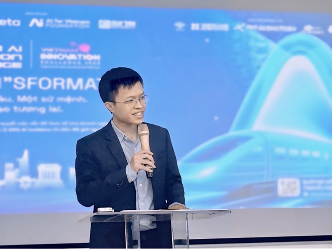 Ông Nguyễn Khánh Linh, Phụ trách Xúc tiến Kl99ok phiên bản mới và Công nghệ chiến lược NIC thông tin về chương trình.