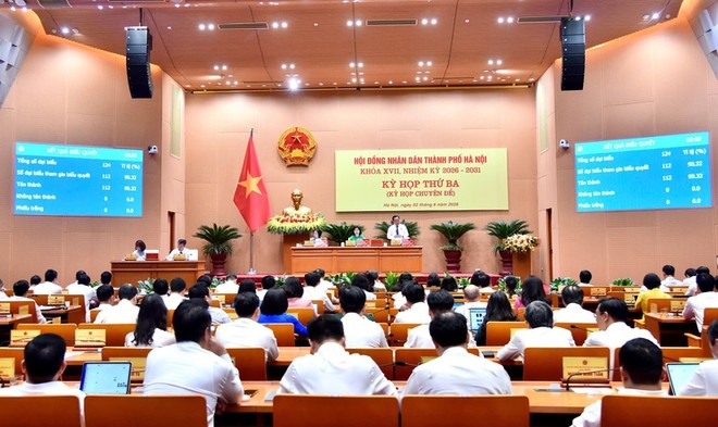 Quang cảnh kỳ họp