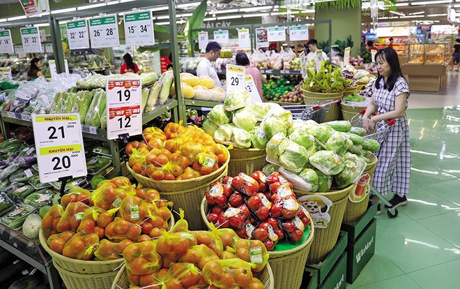Chỉ số Giá tiêu dùng (CPI) bình quân 5 tháng đầu năm 2026 tăng 4,31%, sát ngưỡng mục tiêu cả năm khoảng 4,5%. Ảnh: Đức Thanh