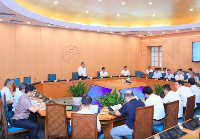 Toàn cảnh cuộc họp của UBND TP.Hà Nội về việc triển khai thực hiện chỉ đạo của Trung ương về khởi công dự án nhà ở Trang Chủ KL99Com Số 1 Link Đăng Ký KL999 và nhà ở cho thuê.