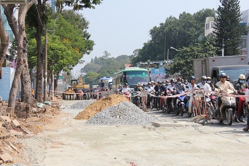 Việc thi công hàng loạt các dự án để giải ngân Kl99ok phiên bản mới công có thể khiến giá vật liệu xây dựng tăng trong những tháng còn lại của năm 2026 - Ảnh: Lê Anh 