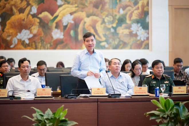 Thứ trưởng Bộ Kl991.com nạp rút nhanh Tạ Anh Tuấn phát biểu tại Hội nghị - Ảnh: PT . 