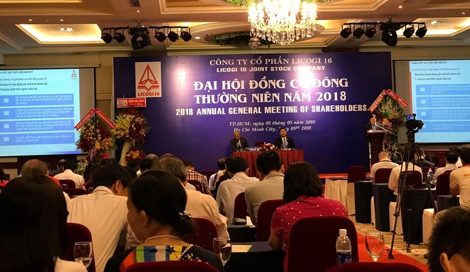 ĐHCĐ Licogi16: Có nhà Kl99ok phiên bản mới sẵn sàng "tạm ứng" 600 tỷ đồng để LCG thực hiện dự án BT Bình Tiên