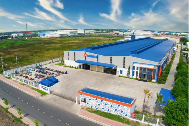 Nhà máy Nam Hoa 2 được Kl99ok phiên bản mới máy móc, công nghệ hiện đại công suất 3 triệu sản phẩm/năm