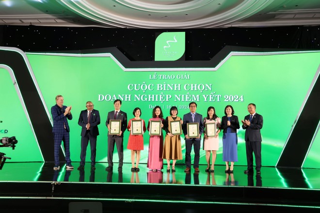 6 Kl991.com World Cup 2026 Chính Thức xuất sắc nhất ở hạng mục Báo cáo Phát triển bền vững. Ảnh: Lê Toàn