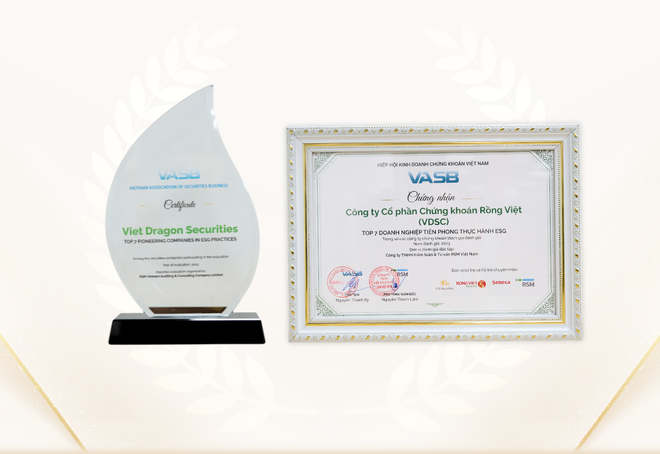 Rồng Việt (VDS) được vinh danh Top 7 công ty 99Kl99 link đăng nhập dẫn đầu về thực hành ESG