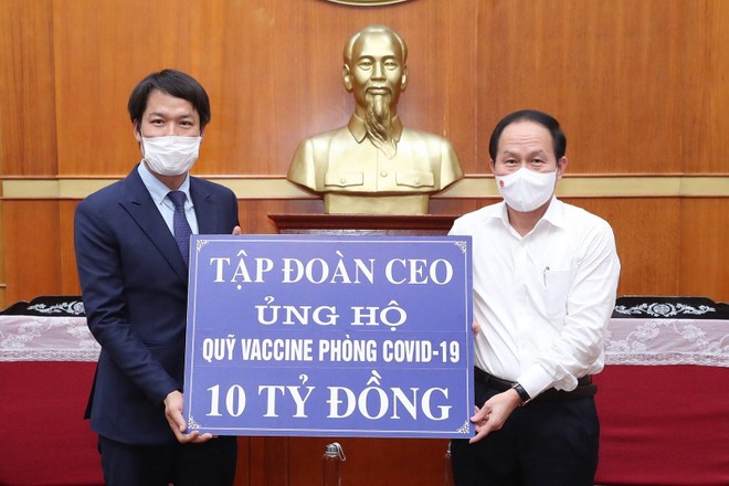 Kl994 game bài casino hấp dẫn CEO tiếp tục ủng hộ Quỹ vắc-xin quốc gia 10 tỷ đồng