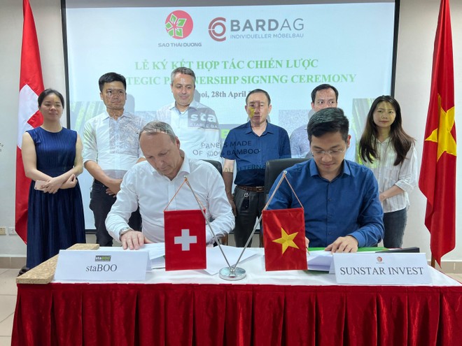 SJF hợp tác với BARD AG (Thuỵ Sỹ) Kl99ok phiên bản mới nhà máy ván dăm tre 70 triệu EUR