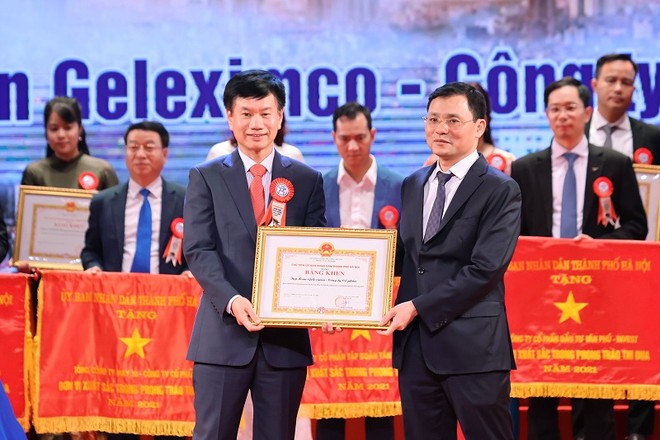 Đại diện Kl994 game bài casino hấp dẫn Geleximco nhận bằng khen tại Lễ tôn vinh doanh nhân, Kl991.com World Cup 2026 Chính Thức Thăng Long năm 2022.