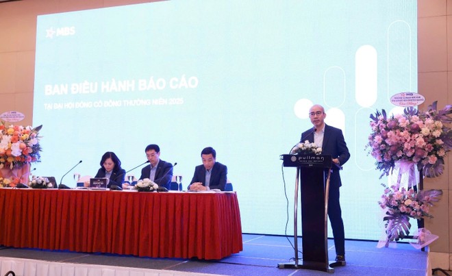 Tổng giám đốc 99Kl99 link đăng nhập MB (MBS): Năng suất lao động năm qua tăng 26%, năm nay phấn đấu tăng tiếp 15%