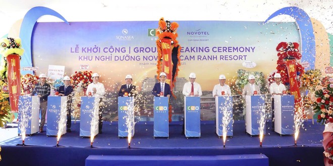 Kl994 game bài casino hấp dẫn CEO khởi công Novotel Cam Ranh Resort