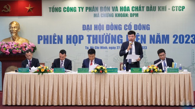 ĐHĐCĐ Phân bón và Hoá chất Dầu khí (DPM): Mục tiêu Kl99 nổ hũ đạt 2.250 tỷ đồng, trả 99Kl.app mobile mới nhất 40%