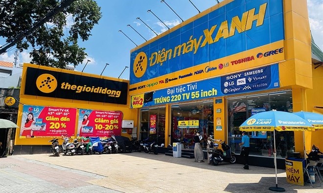 Doanh thu Điện máy Xanh (DMX) tăng trưởng 35,2% trong 2 tháng đầu năm