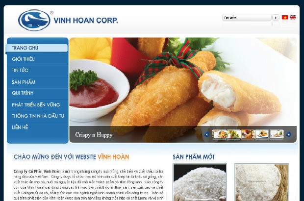 Vĩnh Hoàn (VHC) chỉ hoàn thành 76% kế hoạch Kl99 nổ hũ 2013