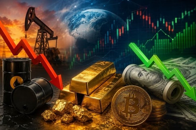 Thị trường hàng hóa thế giới tuần từ 6-13/6: Giá dầu, vàng giảm mạnh