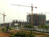 Nhiều dự án chung cư cao cấp đang được xây dựng tại quận 7 - TP. HCM