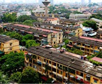 Hà Nội có 23 khu chung cư cũ xuống cấp cần được xây dựng lại.