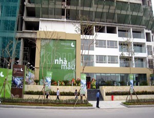 Dự án Mandarin Garden hiện đang trong quá trình hoàn thiện.
