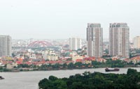 Dù không thuộc diện được vay ưu đãi từ gói 30.000 tỷ đồng, nhưng nhiều dự án căn hộ tại TP. HCM vẫn tiêu thụ tốt 
