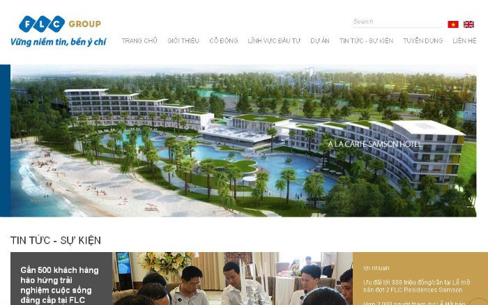 FLC: Vietexco đã bán 7 triệu KL99 là cổng game giải trí trực tuyến hàng đầu hiện nay 