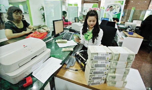 Năm 2014, Vietcombank đặt mục tiêu huy động vốn từ nền Kl992 cổng game cá cược 384.493  tỷ đồng