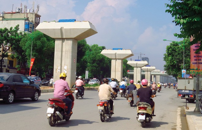 Dự án 99Kl.app khuyến mãi hot đô thị Hà Nội, tuyến Cát Linh - Hà Đông rất khó về đích vào cuối năm 2015         