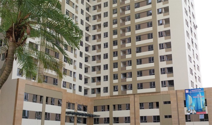 Khách mua nhà tại Dự án HHB được ở miễn phí tại tòa nhà lân cận chờ cuối năm được nhận nhà chính thức
